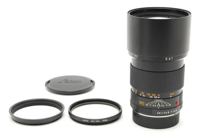 [Excelente COMO NUEVO] Lente teleobjetivo Leica Leitz Elmarit R 180 mm f/2,8 3 cámaras E67 MF JAPÓN Foto 1 de 4