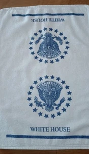 Authentisches White House Handtuch Präsidenten Siegel Souvenir - Bild 1 von 5