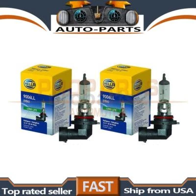 2x Bombillas de faros delanteros Hella 9006 para BMW 750i 2006 2007 2008 4,8 L Foto 1 de 4