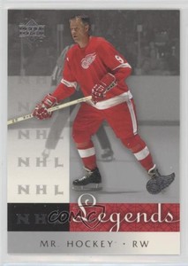 2001-02 Upper Deck Legends Gordie Howe #15 HOF