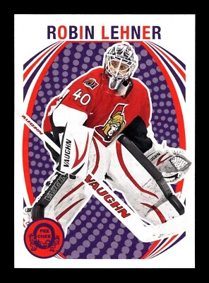 PWE READ stock photo . 2013-14 opc o-pee-chee retro #109 robin lehner - Image 1 of 2