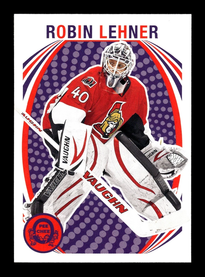 PWE READ stock photo . 2013-14 opc o-pee-chee retro #109 robin lehner - Image 1 of 2