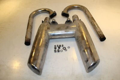 2000 BMW R1200C Full Exhaust System Headers Pipe Muffler 18 12 7 682 869 - Image 1 of 4