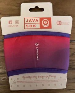 Java Sok Reusable Hot Beverage Sleeve Ombré Twilight - Picture 1 of 2