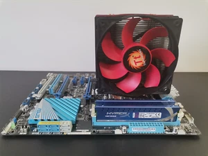 Mainboard Asus P9X79 + INTEL CORE I7 3820 + 16GB DDR3 KINGSTON - Bild 1 von 9