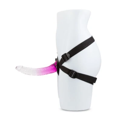 Kit de arnés con correa con consolador anal realista punto G Dong juguetes sexuales Foto 1 de 4