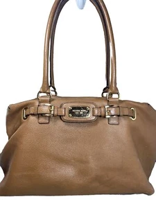 Borsa donna Michael Kors morbida pelle marrone doppio manico grande tote bag - Foto 1 di 21