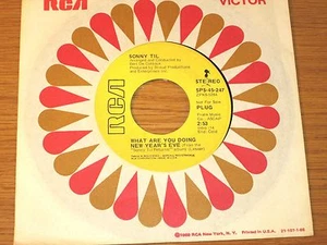 PROMO SOUL NEW YEAR'S 45 RPM - SONNY TILL - RCA SPS-45-247 - "WHAT ARE U DOING" - Picture 1 of 1