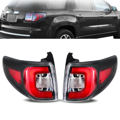 Pair LED Tail Light Assembly For GMC Acadia 2013-2016 Driver+Passenger Side Lamp - Image 1 of 4