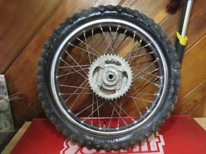 1974 Honda 125 CB CB125 CB125S Rear Wheel Rim #2 - Picture 1 of 11