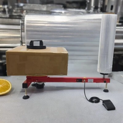 Electric Film Baler Stretch Film Wrapping Packager 110V Wrap-around Film Baler - Image 1 of 4