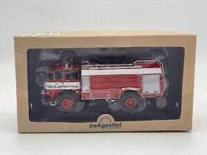 Die Cast " Iveco Fiat 160NC 190 Firefighters of Fire " Truck D E Agostini 1/43