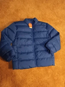 Childrens Place Blue Lightweight Winter Coat Sz 7/8 - Picture 1 of 2