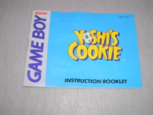 Yoshi's Cookie (Nintendo Game Boy GB) Original Bedienungsanleitung - Bild 1 von 2