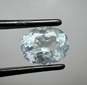 3.20 CT Aquamarine Cut Gemstone From Kunar Afghanistan - Picture 1 of 5