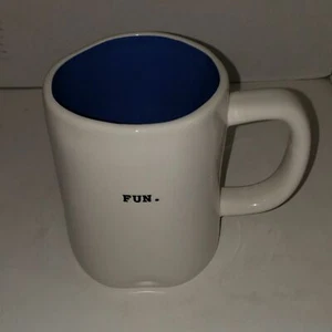 Rae Dunn FUN. Tasse Kaffee Tee Tasse Sammlerstück royalblau - Bild 1 von 1