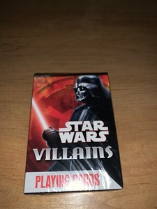 Star Wars Heroes Villian Playing Cards Skywalker 