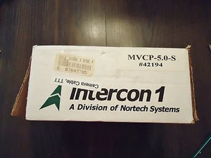 NEW INTERON 1 5 METER CAMERA CABLE PART# MVCP-5.0-S #42194. - Picture 1 of 2