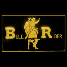 230111 Cowboys Bull Rider Rodeo Home Decor Sports Display Lighting Neon Sign