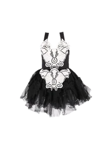 Vestido corto FAUSTO PUGLISI negro poliamida precio de venta sugerido por el fabricante £2500 talla IT 44/L - Imagen 1 de 5