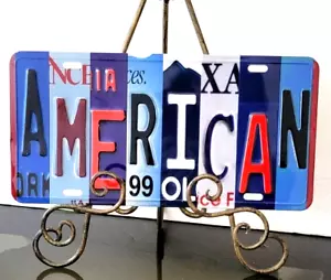 Placa de matrícula de coche de metal americano para vehículo de exhibición hombre decoración de cueva - Imagen 1 de 4