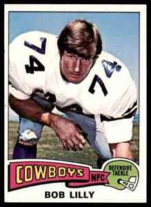1975 Topps Bob Lilly Dallas Cowboys #175