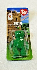ty Teenie Erin The Bear Beanie Babies McDonald's Green  - Picture 1 of 2