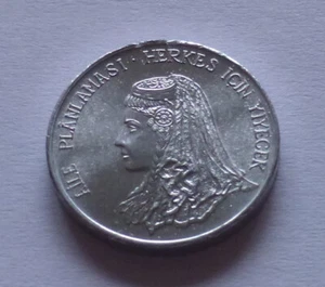 Turkey 5 Kurus 1975, Anatolic bride - F.A.O. - Picture 1 of 3