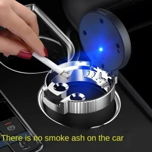 Aschenbecher mit LED-Licht, doppelter Verwendungszweck im Auto - Bild 1 von 10
