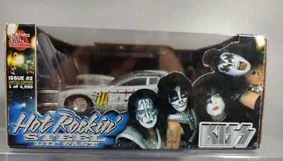 RARO CAMPEÓN DE CARRERAS KISS HOT ROCKIN' ACERO FUNDIDO A PRESIÓN EDICIÓN #2 - #'D /4.999 1:24 Foto 1 de 4