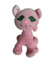 Large Pink Kitty Cat Green Eyes  Plush Stuff Animal Cascade Toys 16" Tall