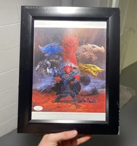 Joe Manganiello Signed Arkhan The Cruel Dungeons & Dragons JSA Sticker Print‼️ - Picture 1 of 3