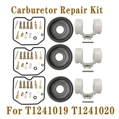 3 x Carburetor repair carb Rebuild Kit float FOR Triumph Keihin Legend TT 98-01 Foto 1 de 4