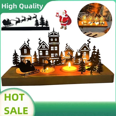 NEU Adventskranz Teelichthalter, Kerzenständer Weihnachten Kerzentablett Metall - Bild 1 von 4