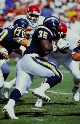 Marion Butts Original 35mm Slide 1993 San Diego Chargers - Image 1 of 2