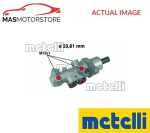 CILINDRO MAESTRO FRENO METELLI 05-0536 A PARA SEAT TOLEDO II,LEON - Imagen 1 de 5