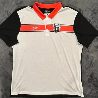 Polo Nike MLB de los Gigantes de San Francisco para hombre talla XL nuevo con etiquetas Foto 1 de 4