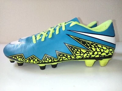 NIKE Hypervenom Phade II FG Women's Size 9 Soccer Cleats  Blue Lagoon 744944-400 - Image 1 of 4