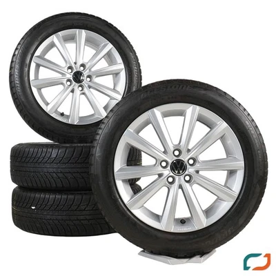 Original VW Polo 2G IV AW Winterräder Winterreifen 16 Zoll 185/60 R16 88H - Bild 1 von 4