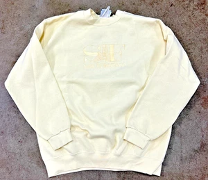 Vintage Lee Sweatshirt Rundhalsausschnitt San Francisco gelb Größe Large - Bild 1 von 12