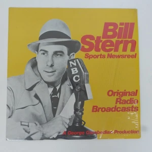 Bill Stern Sports Newsreel Original Radio Broadcasts Vinyl LP - Picture 1 of 11