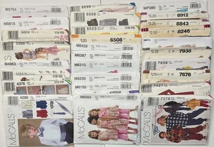 Lot of 28 McCall's Patterns for 3-6* Mixed Garments Uncut - Picture 1 of 6