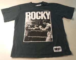 Zara Rocky Graphic Print T-shirt Size Youth 8-9, Gray - Picture 1 of 16