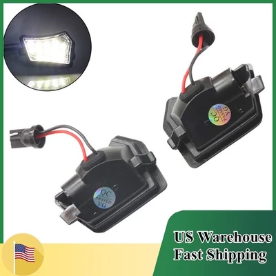 For Volvo XC90 V50 S40 S80 04-12 Car Under Side Mirror Puddle Lights Pair LED - Изображение 1 из 4