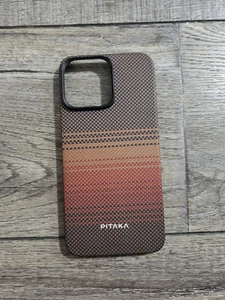 Pitaka MagEZ Case für iPhone 15 Pro Max, Slim & Light, 1500D Aramid Fiber Sunset - Bild 1 von 6