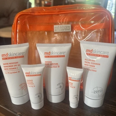 DR. DENNIS GROSS 5-PC SKINCARE (BODY, FACIAL CLEANSER, SUNSCREEN, EYE, MOISTURE) - Image 1 of 4