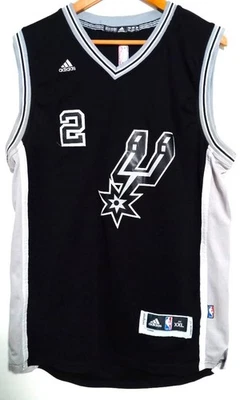 Camiseta Adidas San Antonio Spurs Kawhi Leonard # 2 NBA tamanho XXL - Imagem 1 de 4