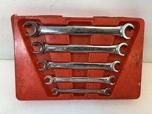 Snap-on 1/4"-13/16" RXFS605B Double End Flare Nut Line Wrench Set RXFS605B - Bild 1 von 6