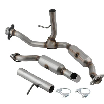 Nuevo juego convertidores catalíticos tubo en Y para Ford F-150 3,5 L 2011-2014 izquierda y derecha Foto 1 de 4