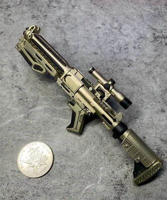 Figura Rifle Hot Toys HT MMS328 Star Wars El Despertar de la Fuerza 1/6 Capitana Phasma Foto 1 de 2